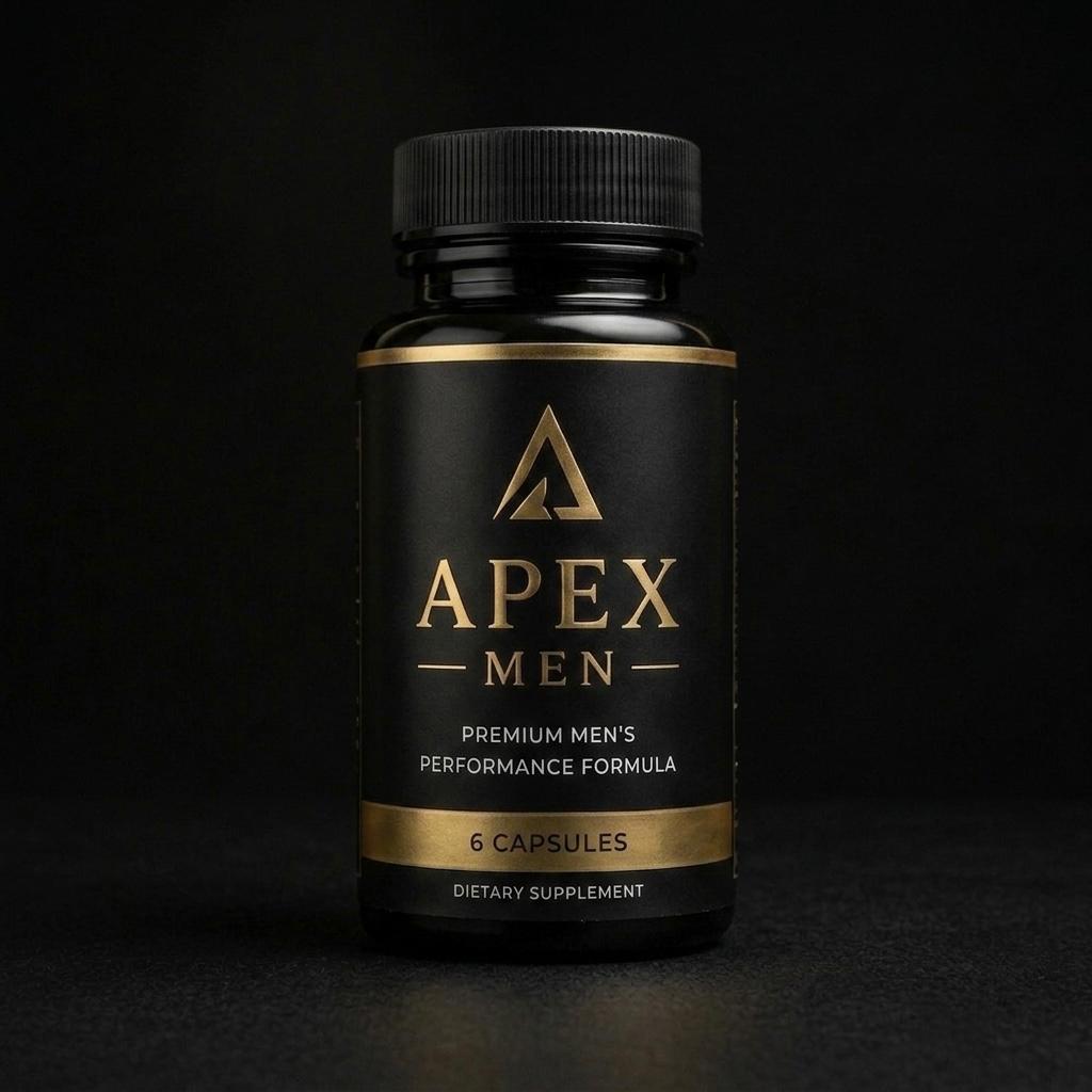 APEX MEN Premium Performance Formula – Men's Vitality & Stamina Support (6 Capsules)