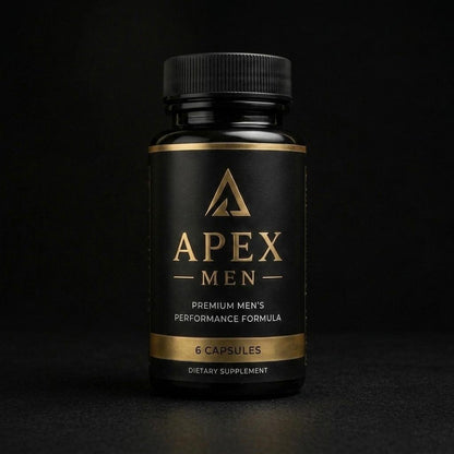 APEX MEN Premium Performance Formula – Men's Vitality & Stamina Support (6 Capsules)