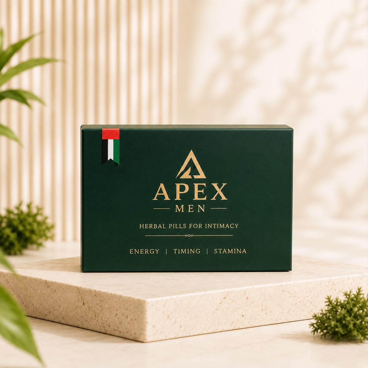APEX MEN Premium Performance Formula – Men's Vitality & Stamina Support (6 Capsules)